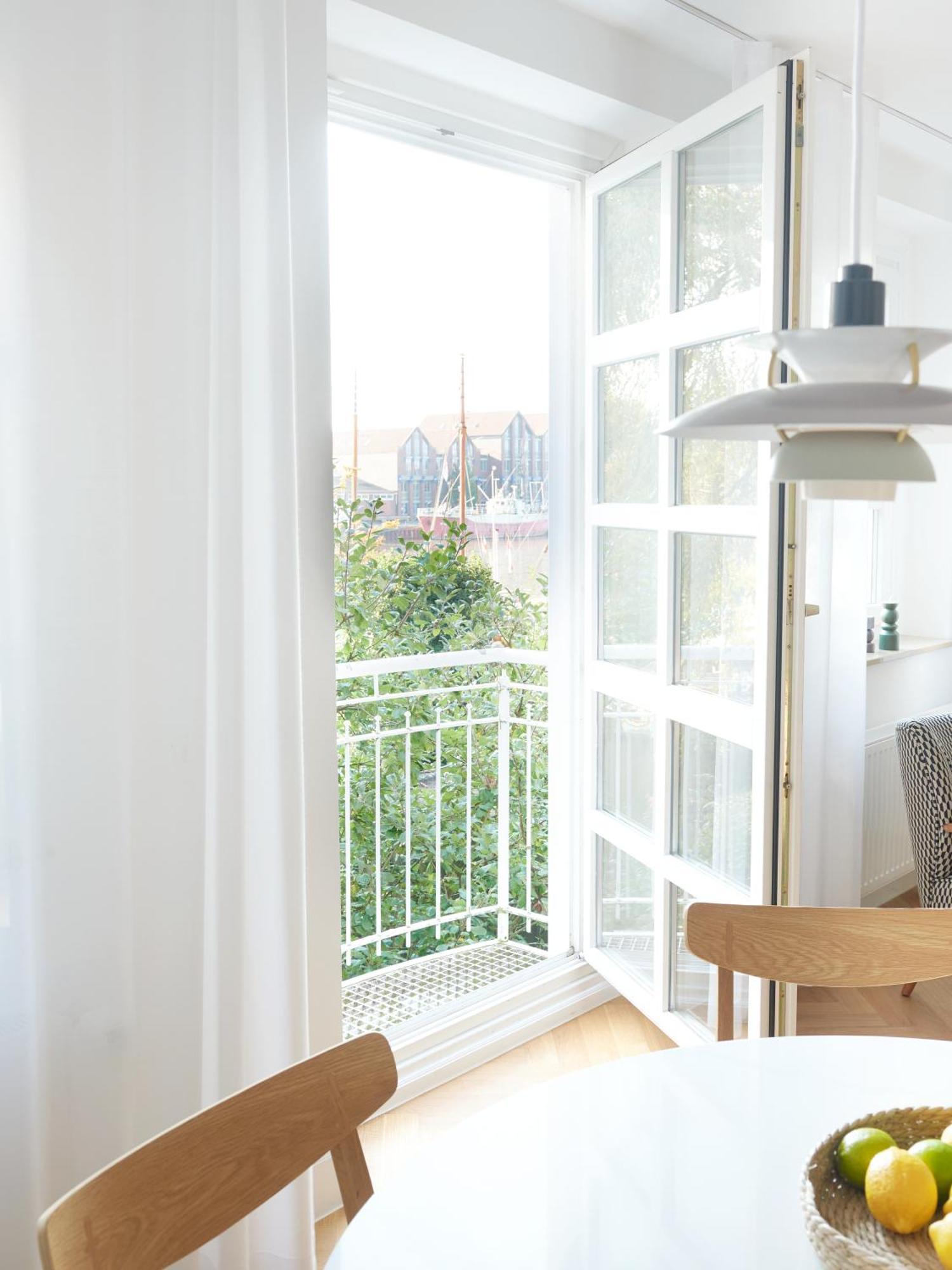 Hafenblick Appartement Leer Esterno foto